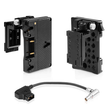 Shape Gold-Mount Pivoting Battery Plate for RED KOMODO