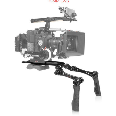 Shape ARRI Dovetail Shoulder Mount with Hand15 Handles