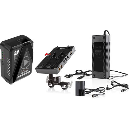 Shape 98Wh Li-Ion Battery Kit with D-Box Power & Charger for 5D/7D/LP-E6 Camera