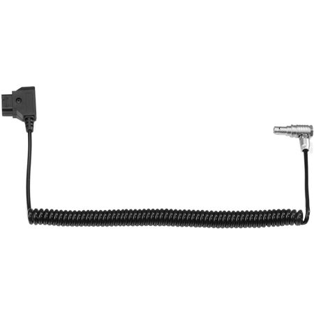 Shape Coiled D-Tap to 2-Pin LEMO Power Cable for RED KOMODO