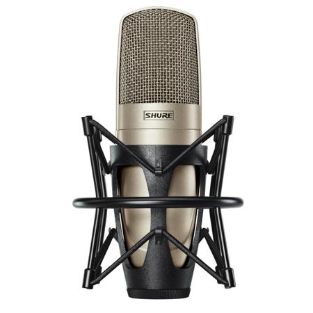 Shure KSM32 Embossed Single-Diaphragm Microphone, Champagne