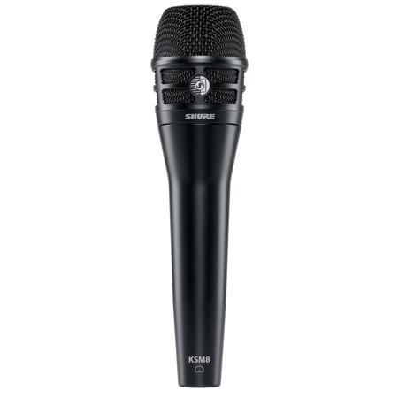 Shure KSM8 Dualdyne Dynamic Handheld Vocal Microphone, Black