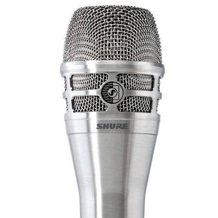 Shure KSM8 Dualdyne Dynamic Handheld Vocal Microphone, Nickel KSM8/N