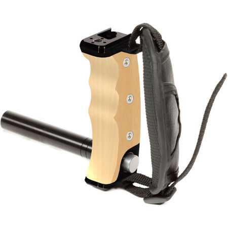 Shape 15mm Rod Indexable Left Side Wooden Handle with Padded Strap