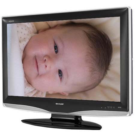 Sharp LC-32D43U AQUOS 32" Widescreen LCD TV with 16:9 Aspect Ratio, 1366 x 768 Resolution, NTSC / ATSC / QAM Tuners
