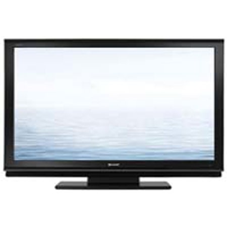 Sharp AQUOS 46" LCD Flat Panel TV with 16:9 Aspect Ratio, 1080p Resolution, NTSC Tuner, Black