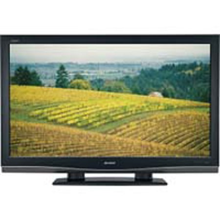 Sharp AQUOS 52" LCD Flat Panel TV with 16:9 Aspect Ratio, Wide XGA Resolution, NTSC / ATSC / QAM Tuner