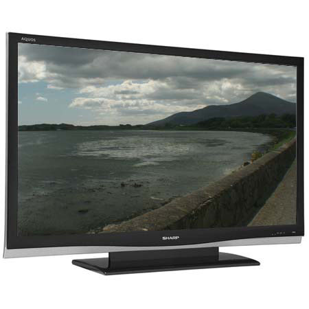 Sharp LC-65D64U AQUOS 65" Widescreen LCD TV with 16:9 Aspect Ratio, 1920 x 1080 Resolution, NTSC / ATSC / QAM Tuners