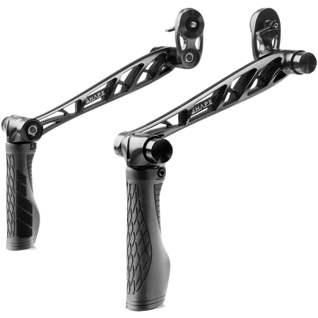 Shape New Generation Quick Release Handle with ARRI Rosette, Long Length, Pair