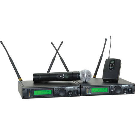 Shure ULXP124/58-M1 Wireless Dual Mixed Microphone System (M1 / 662-698 MHz)