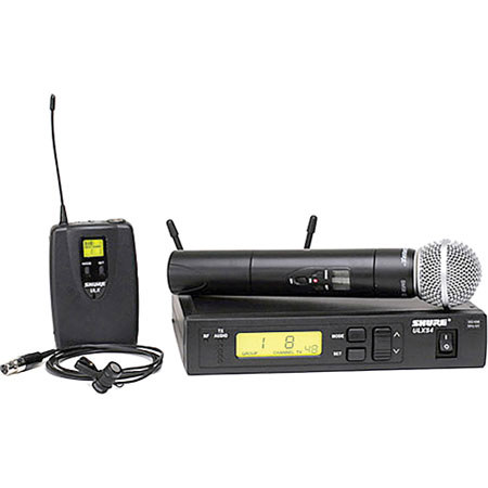 Shure ULXS124/85-X1 Wireless Combo Microphone System, X1/944-952 MHz