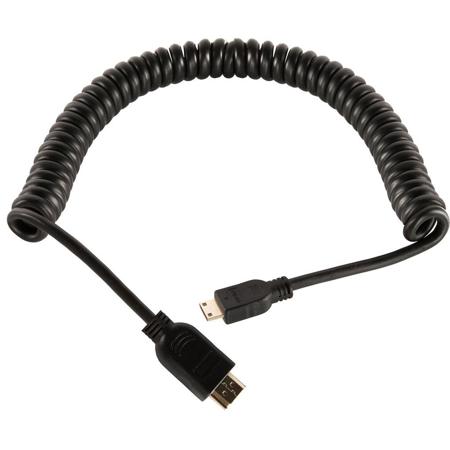 Shape 24" HDMI to Mini-HDMI Coiled Cable