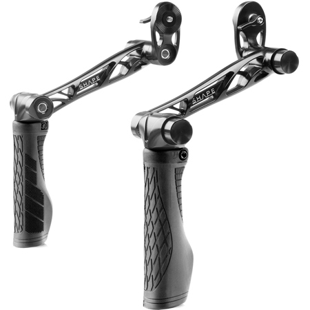 Shape New Generation Quick Release Handle with ARRI Rosette, Medium Length, Pair