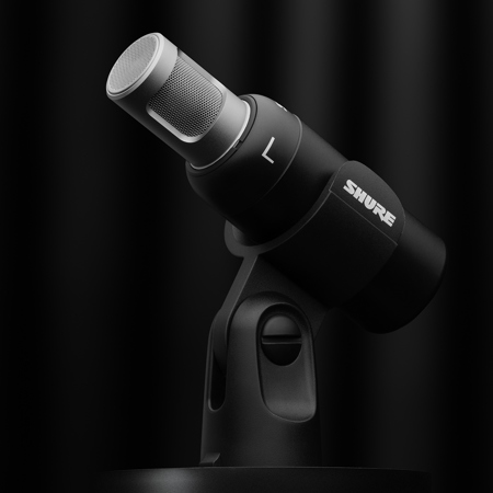 Shure MoveMic 88+ Receiver Wireless Stereo Microphone System MV88+