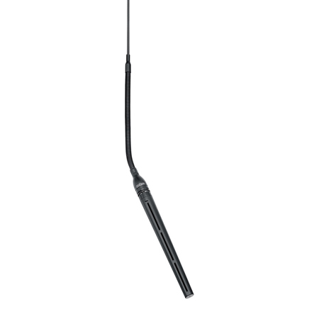 Shure MX202 Microflex Overhead Microphone In-Line Preamp Black Mini Shotgun