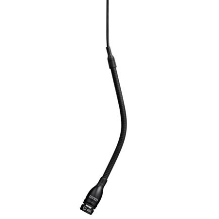 Shure MX202BP/S Mini-Condenser Supercardioid Microphone, Black