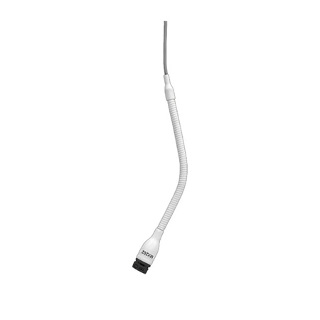 Shure MX202 Microflex Overhead Microphone In-Line Preamp White Without Cartridge