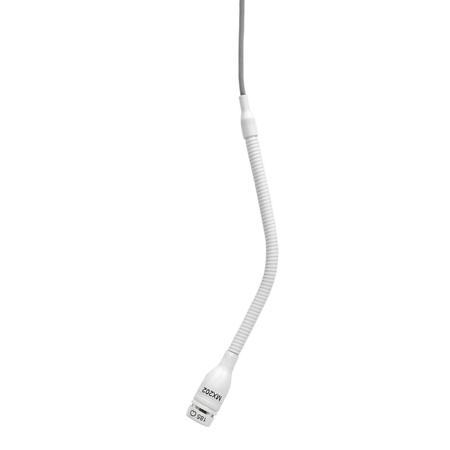 Shure MX202WP/C Mini-Condenser Cardioid Microphone, White