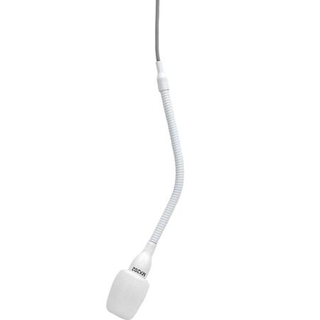 Shure MX202WP/S Mini-Condenser Supercardioid Microphone, White