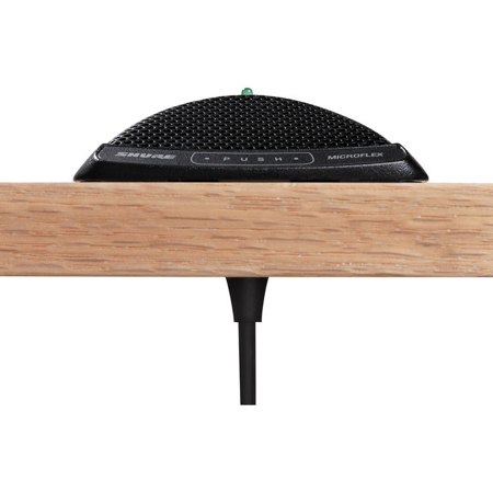 Shure MX392BE Microflex Boundary Cardioid Microphone