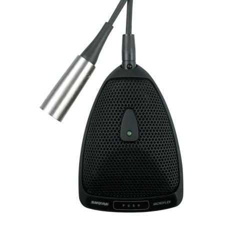Shure MX393/S Supercardioid Condenser Microflex Boundary Microphone