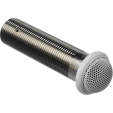 Shure MX395W/O Microflex Low Profile Boundary Microphone, Omnidirectional, White