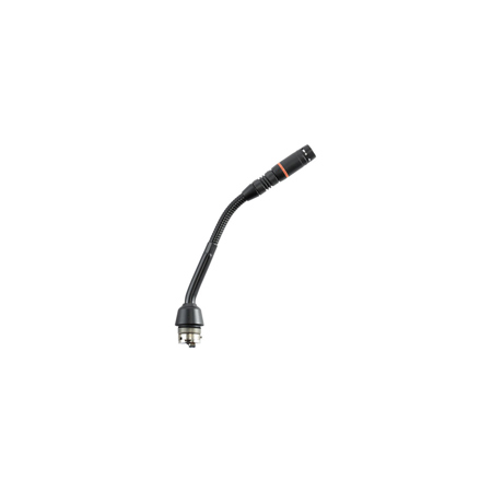 Shure MX405 5" Microflex Modular Gooseneck Microphone No Preamp Black Red Light Ring Indicator Cardioid
