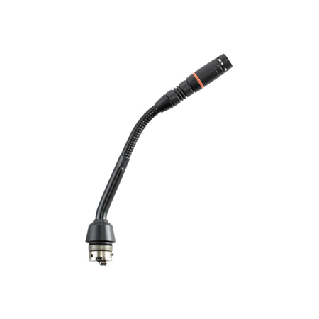 Shure MX405 5" Microflex Modular Gooseneck Microphone No Preamp Black Red Light Ring Indicator Supercardioid