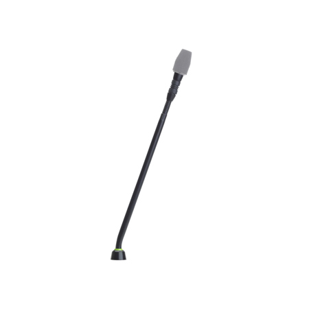 Shure MX410 10" Microflex Modular Gooseneck Microphone Black Bi-Color LED Indicator No Preamp Without Cartridge
