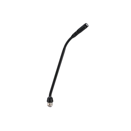 Shure MX410 10" Microflex Modular Gooseneck Microphone Black Red Light Ring Indicator Surface Mount Preamp Cardioid