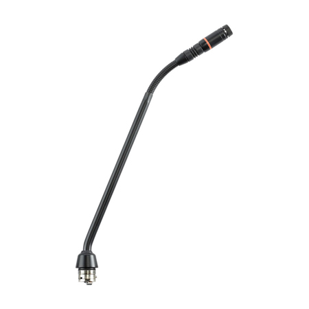 Shure MX410 10" Microflex Modular Gooseneck Microphone Black Red Light Ring Indicator No Preamp Cardioid
