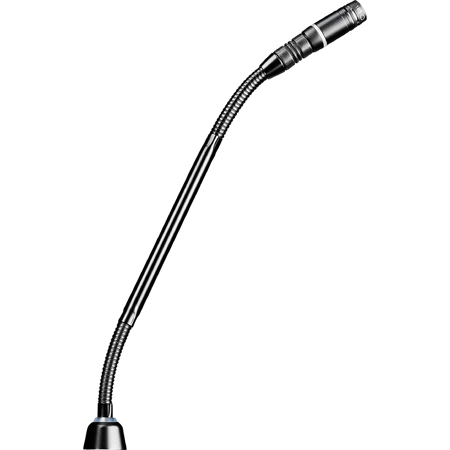 Shure MX415 15" Dualflex Modular Gooseneck Microphone No Preamp Red Light Ring Indicator Black Without Cartridge