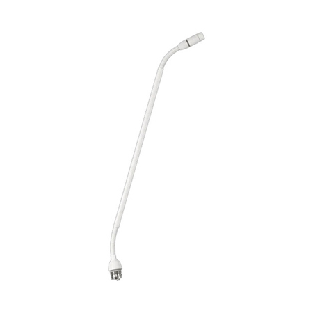 Shure MX415 15" Dualflex Modular Gooseneck Microphone No Preamp Red Light Ring Indicator White Without Cartridge