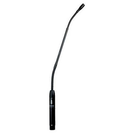 Shure MX418/S 18" Supercardioid Gooseneck Microphone with Attached XLR Preamp, Shock & Flange Mount