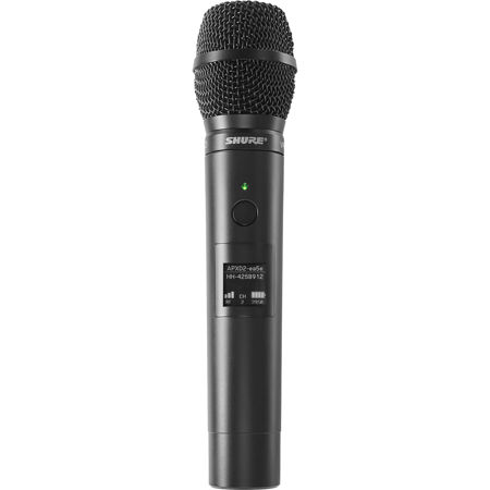Shure MXW2X/VP68 Wireless HH Mic Transmitter w/VP68 Capsule, Z10: 1920-1930MHz