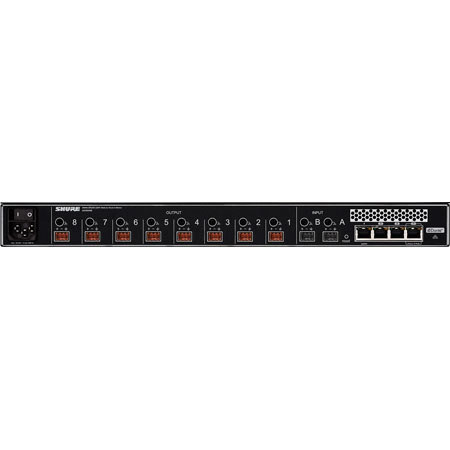Shure Microflex Wireless 8-Channel Audio Network Interface