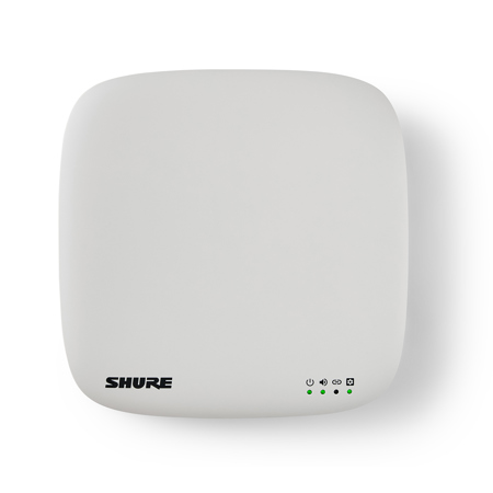 Shure MXWAPX8 Wireless 8-Channel Access Point Transceiver for MXW neXt 8 System, Z10: 1880-1900MHz
