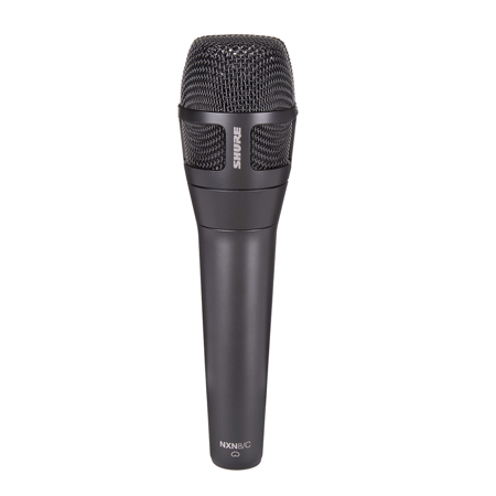 Shure Nexadyne 8 Cardioid Dynamic Handheld Vocal Microphone, Black