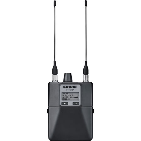 Shure P10R Wireless Diversity Bodypack Receiver for PSM 1000 Personal Monitor System, J8A: 554-616MHz