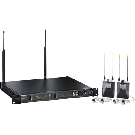 Shure PSM 1000 Dual-Channel Personal Monitor System with SE425 Sound Isolating Earphones