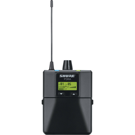 Shure P3RA Professional Wireless Bodypack Receiver, G20:488-512MHz