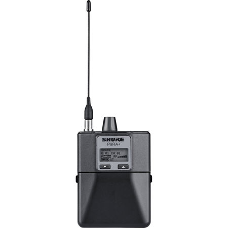 Shure P9RA+ Wireless Diversity Bodypack Receiver H21: 542-578MHz