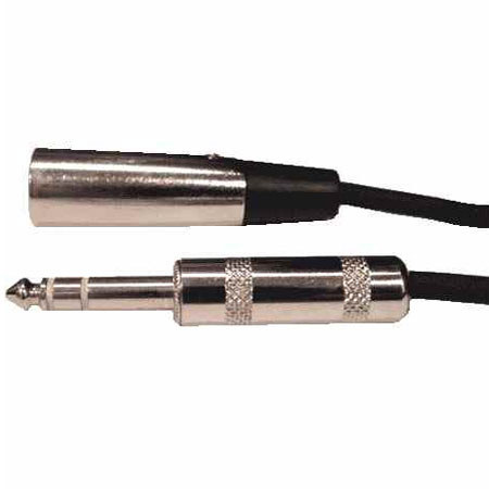 Shure PA730 10' Cable XLR to TRS 1/4-inch Connector