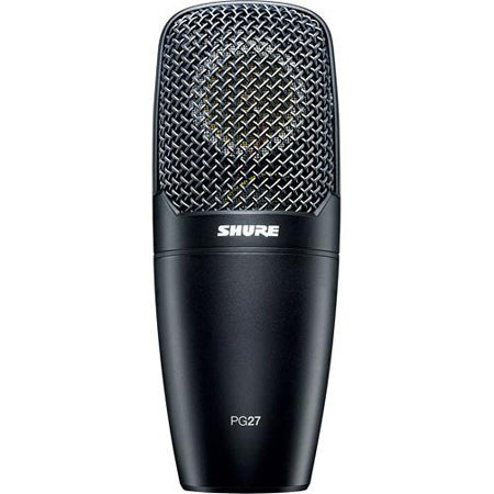 Shure PG27-LC Cardioid Side-Address Condenser Multi-Purpose Microphone