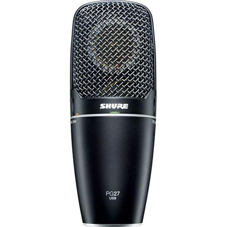 Shure PG27-USB Cardioid Condenser Multi-Purpose Microphone with USB