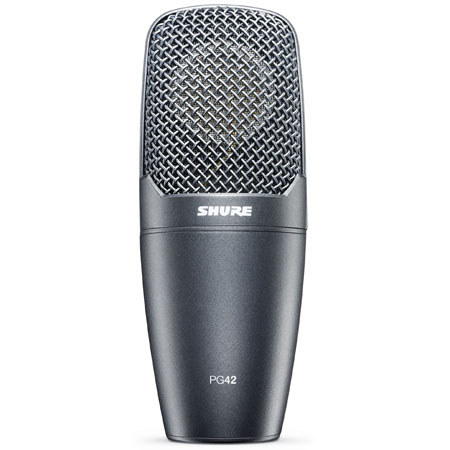 Shure PG42-LC Cardioid Side-Address Condenser Vocal Microphone