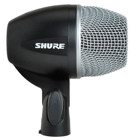 Shure PG52-XLR Cardioid Dynamic Swivel-Mount Kick Drum Microphone with XLR Cable
