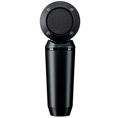 Shure PGA181-LC Side-Address Cardioid Condenser Microphone with No Cable, 50-20000Hz