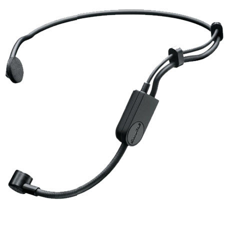 Shure PGA31 Headset Cardioid Condenser Microphone with Windscreen, TA4F (TQG) Connector, 600 Ohms Impedance, 60Hz-20KHz Frequency Response