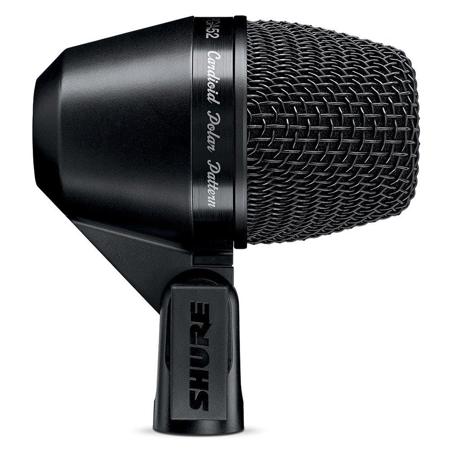Shure PGA52-XLR Cardioid Dynamic Kick Drum Microphone, XLR-XLR Cable